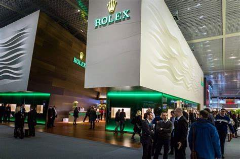 rolex temple booth baselworld|basel world hall 2.